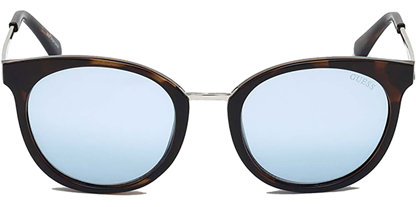 Guess Dark Havana Rounded Cat Eye - Eyedictive