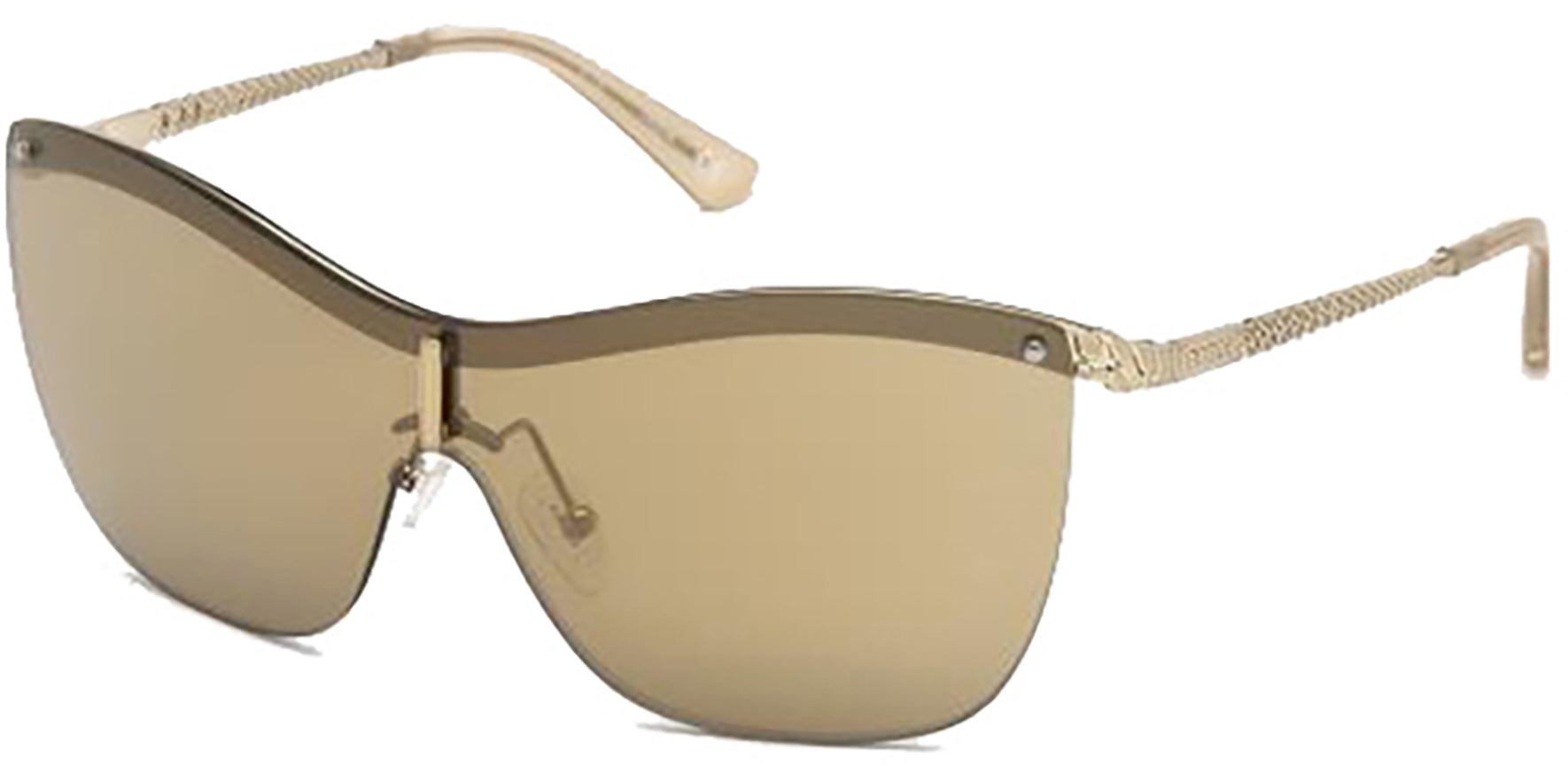 Guess Rimless Shield w/ Gradient Lens - Eyedictive