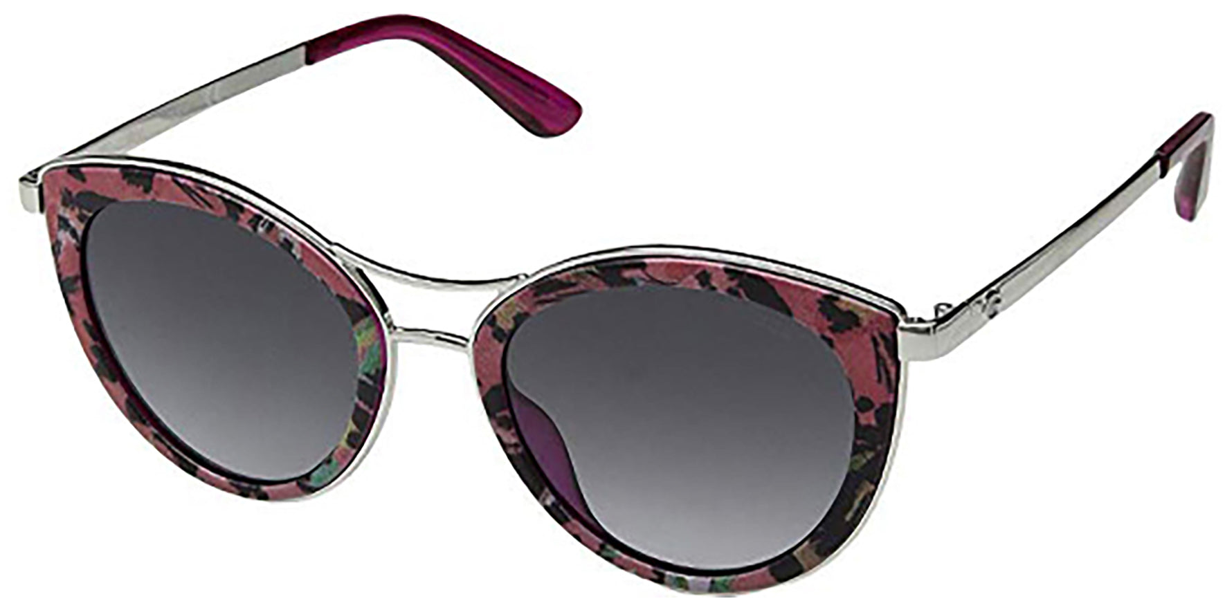 Guess Floral Print Cat-Eye w/ Gradient Lens - Eyedictive