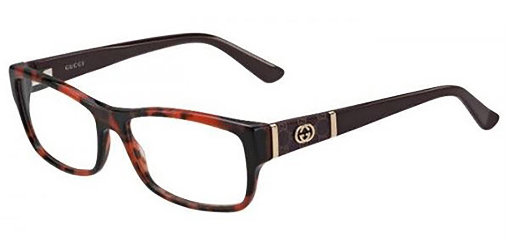 Gucci Optical Red Havana/Burgundy - Eyedictive