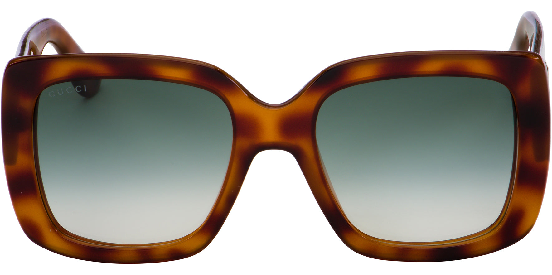 Gucci Havana Oversize Square w/ Gradient Lens - Eyedictive