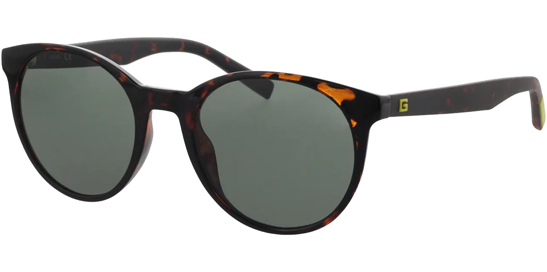 Guess Dark Havana Vintage Style Round - Eyedictive