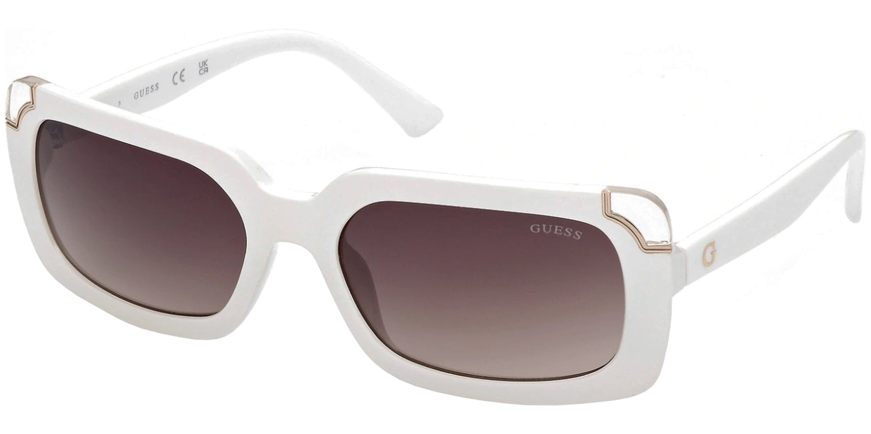 Guess Oversize Rectangle w/ Gradient Lens