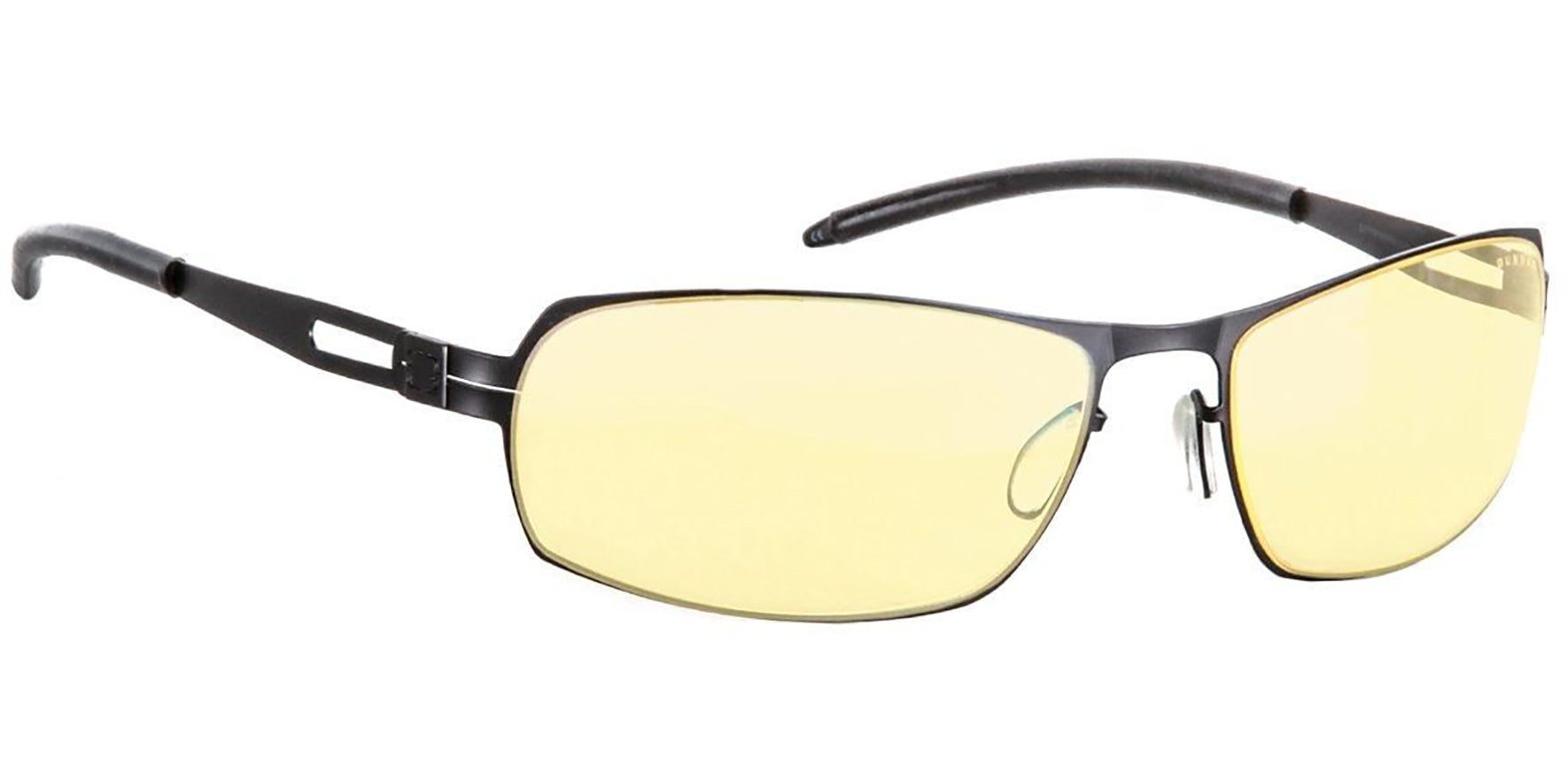 Gunnar Cyber Onyx Slim Rectangle Gaming/Computer Glasses