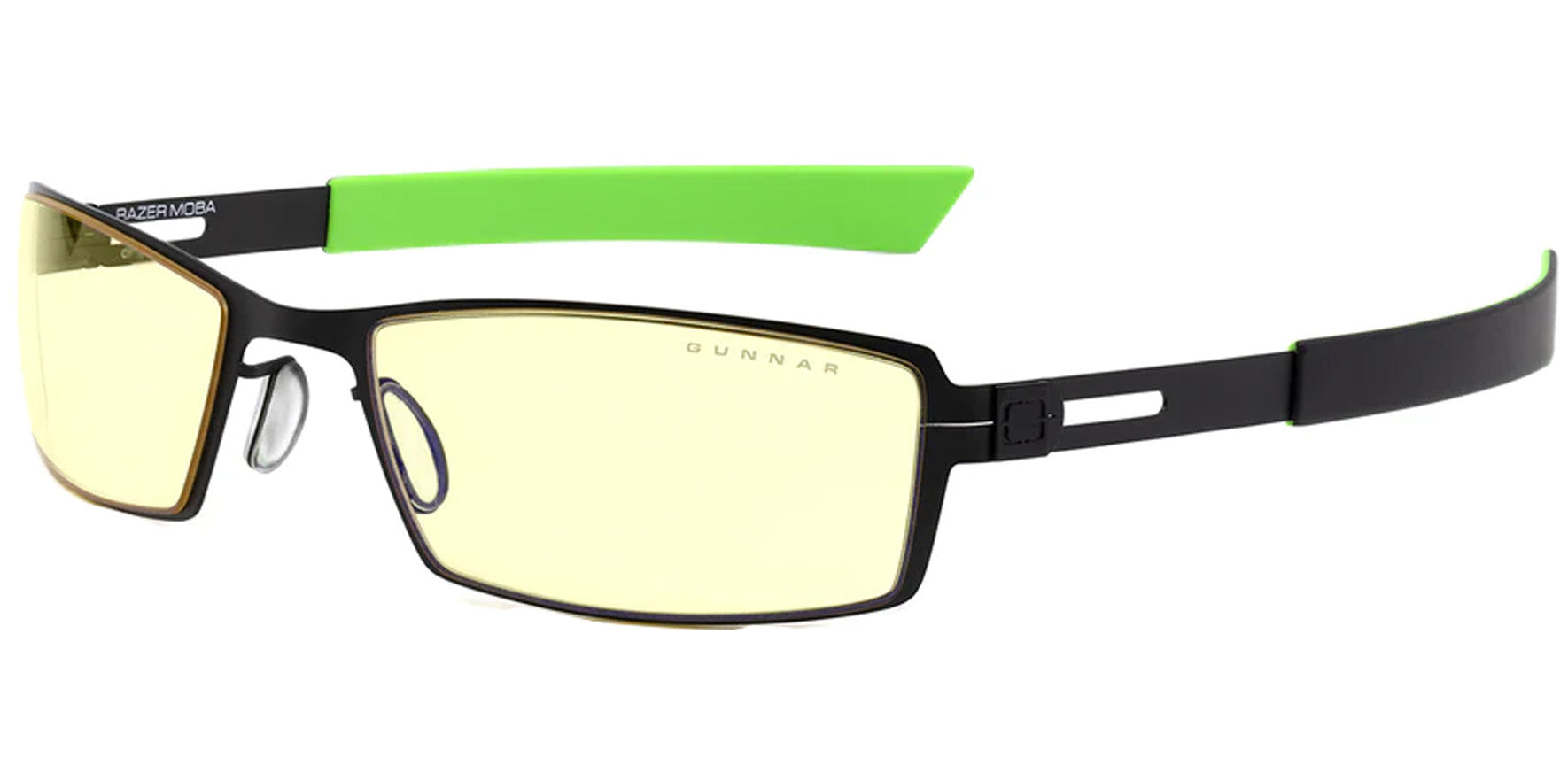 Gunnar Razer MOBA Edition Onyx Rectangle Gaming/Computer Glasses - Eyedictive