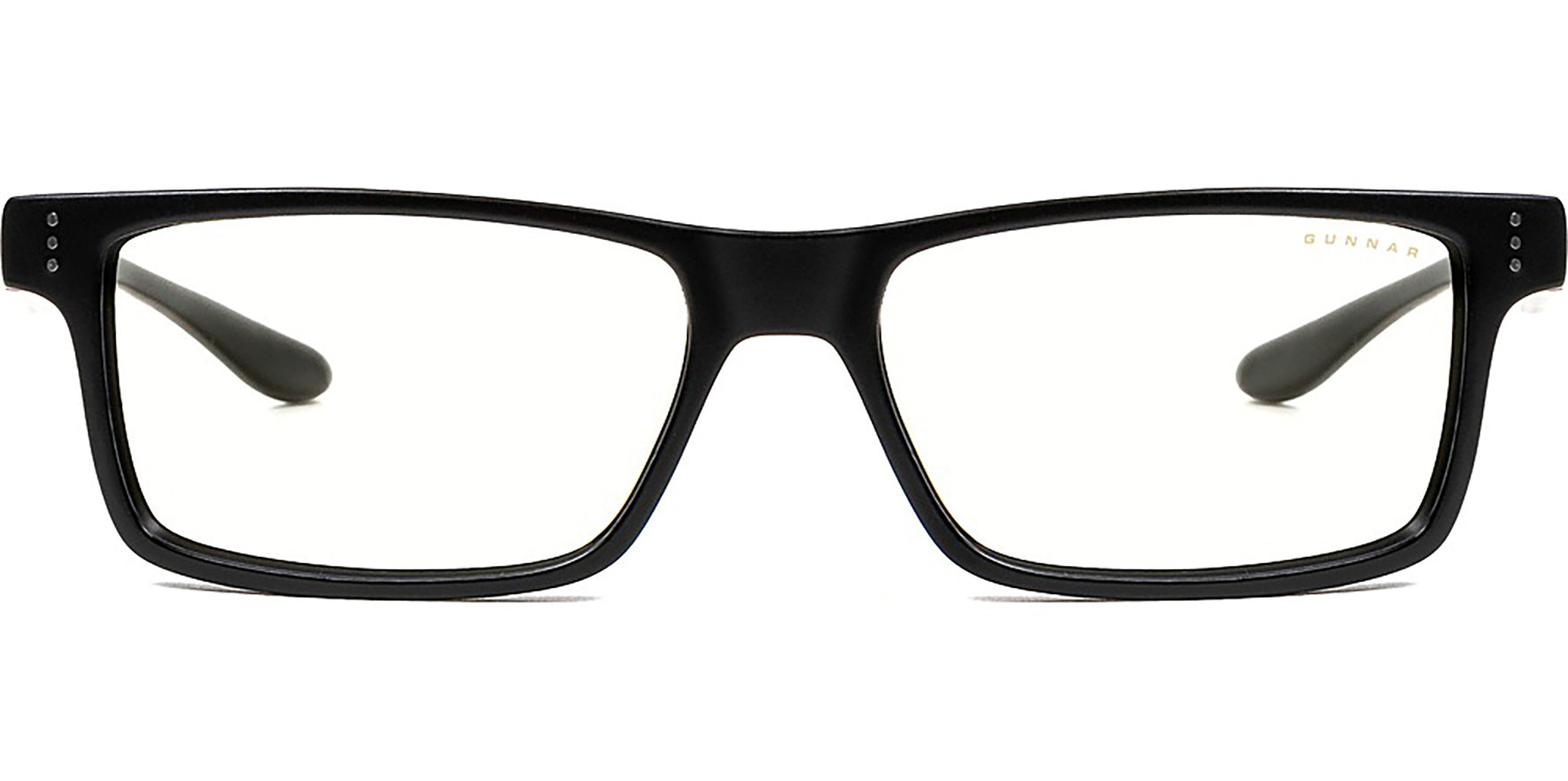 Gunnar Vertex Onyx Rectangle Gaming/Computer Glasses - Eyedictive