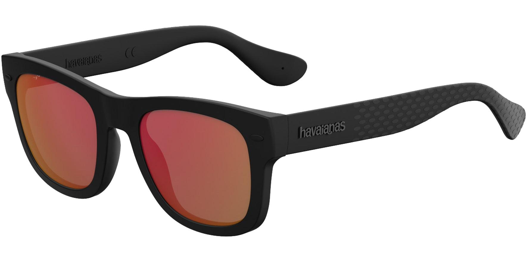 Havaianas Paraty Black Soft Square w/ Mirrored Lens - Eyedictive