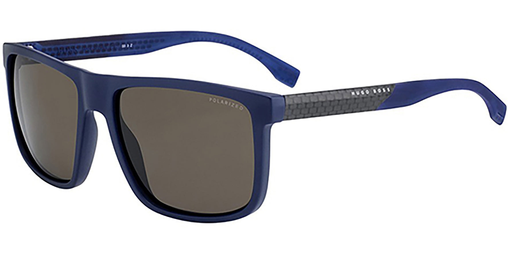 Hugo Boss Polarized Matte Blue Square Classic - Eyedictive