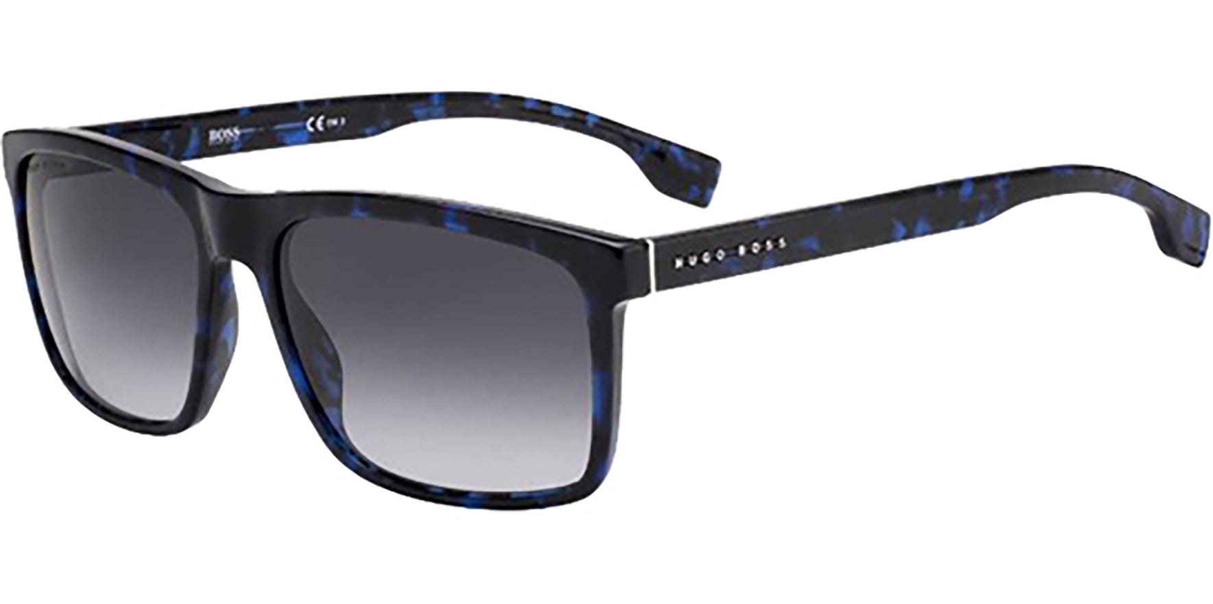 Hugo Boss Blue Havana Soft Square Classic - Eyedictive