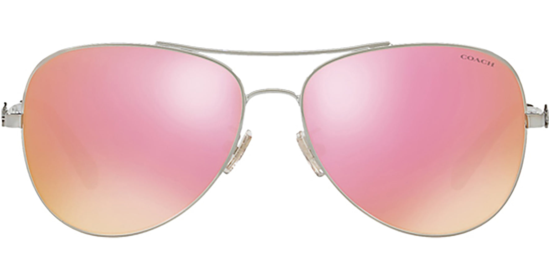 Coach Classic Aviator w/ Mirrored Lens - Eyedictive