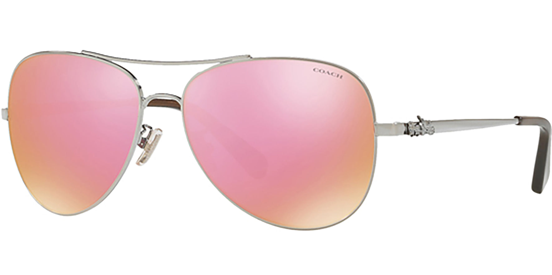 Coach Classic Aviator w/ Mirrored Lens - Eyedictive