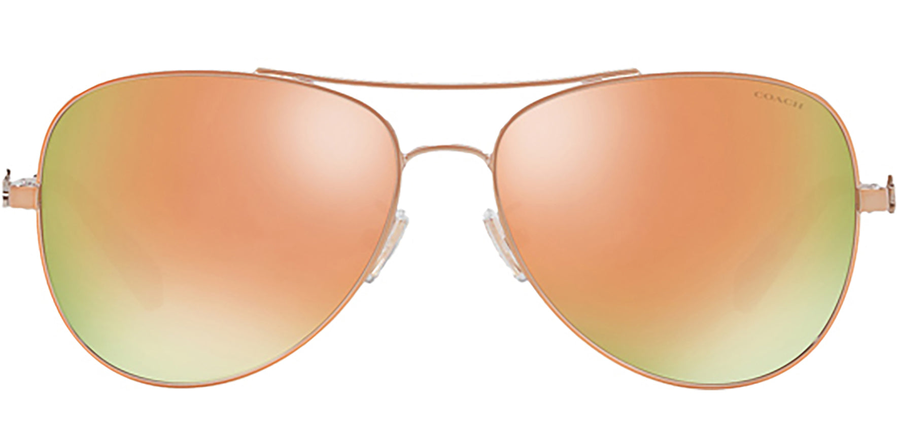 Coach Classic Aviator w/ Mirrored Lens - Eyedictive