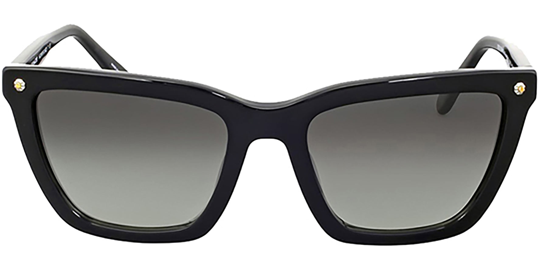 Coach Black Modified Cat-Eye w/ Gradient Lens - Eyedictive