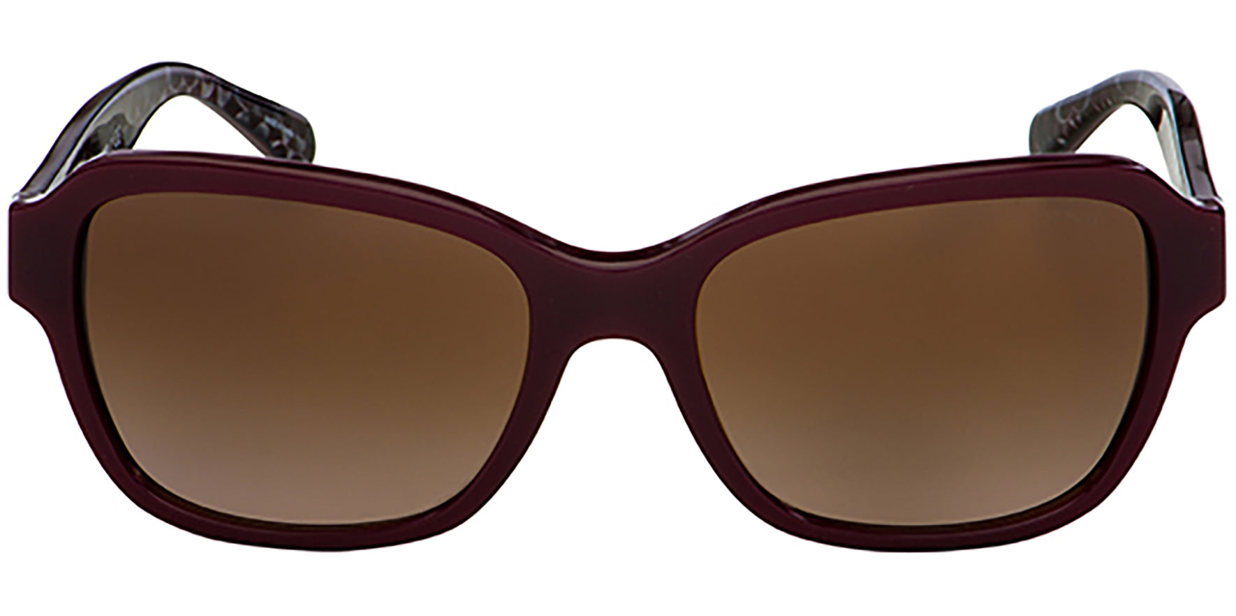 Coach Oxblood Square w/ Gradient Lens - Eyedictive