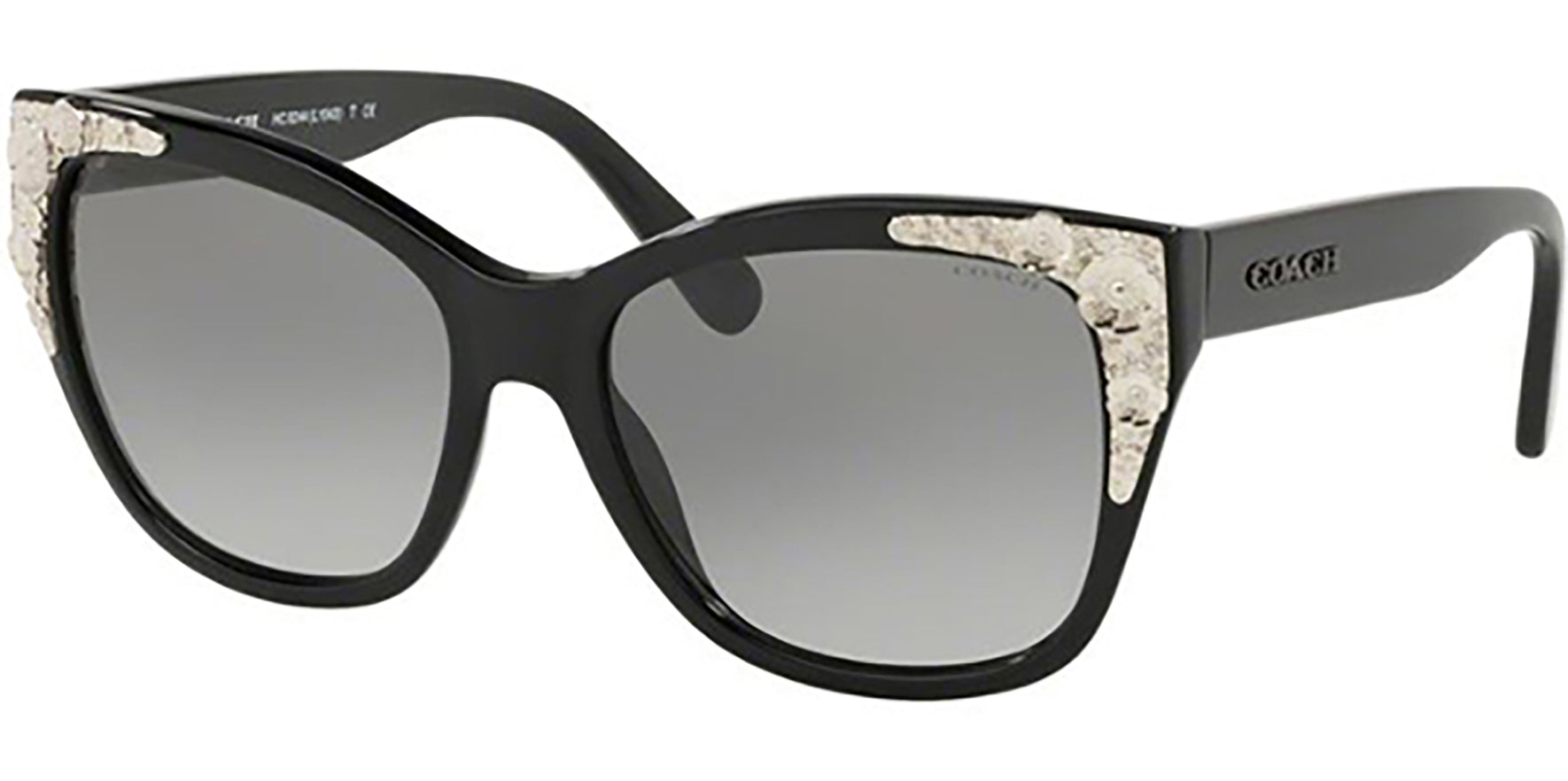 Coach Squared Cat-Eye w/ Metallic Adornment - Eyedictive