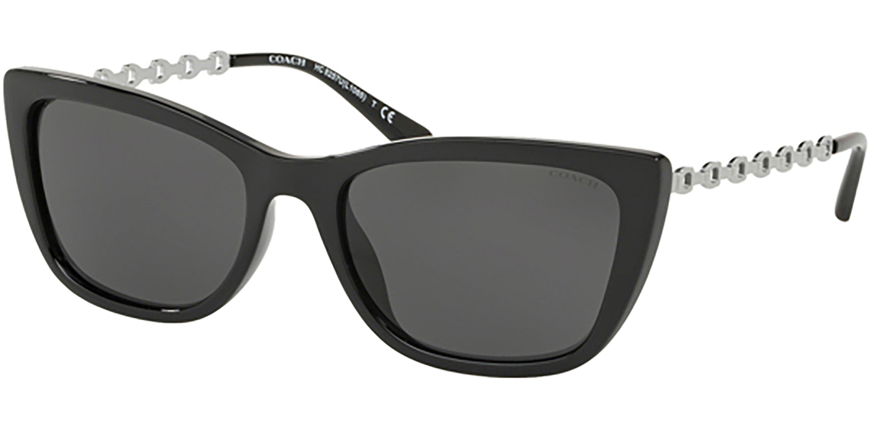 Coach Black Cat Eye w/ 'C' Link Temples - Eyedictive