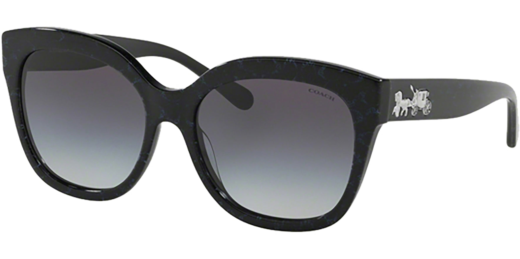 Coach Oversize Soft Square w/ Gradient Lens - Eyedictive