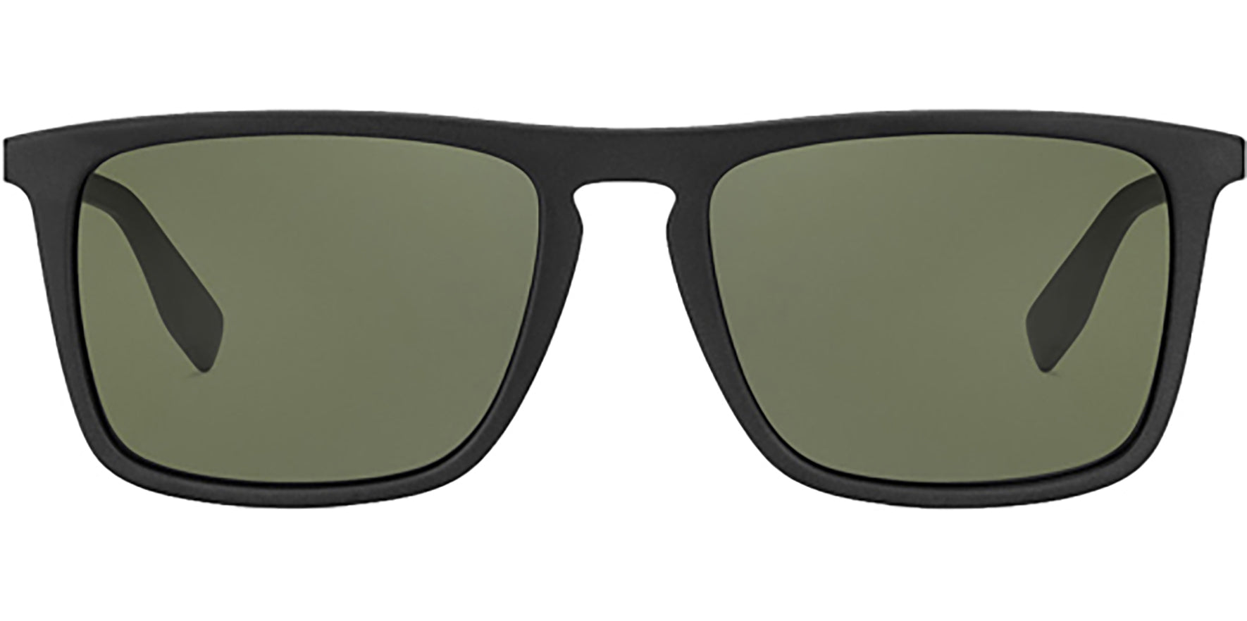 HUGO By Hugo Boss Matte Black/Wood Square Classic - Eyedictive