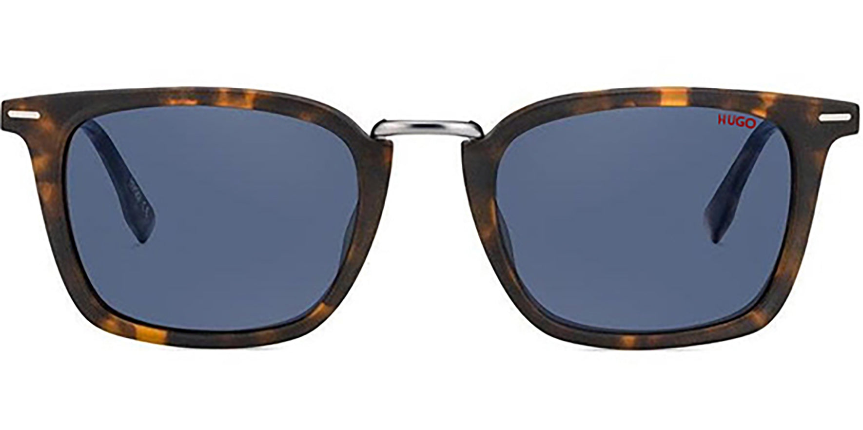 HUGO By Hugo Boss Matte Havana Vintage Style Square - Eyedictive