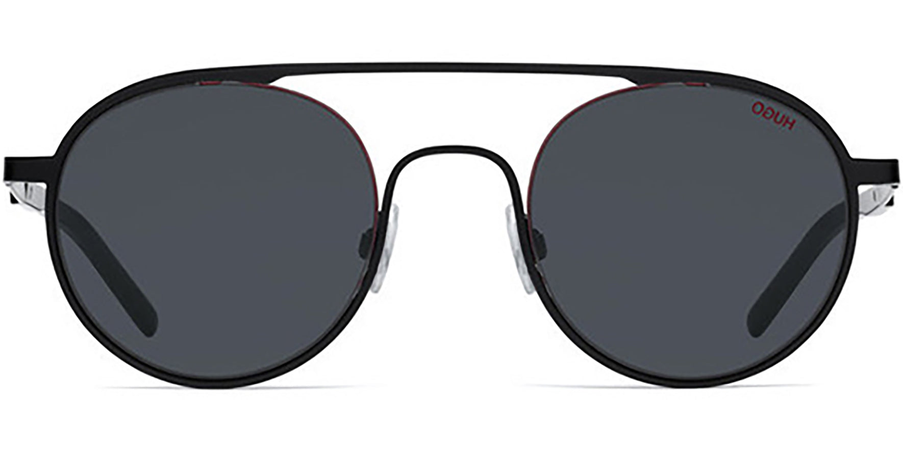 Hugo By Hugo Boss Matte Black Modern Round - Eyedictive