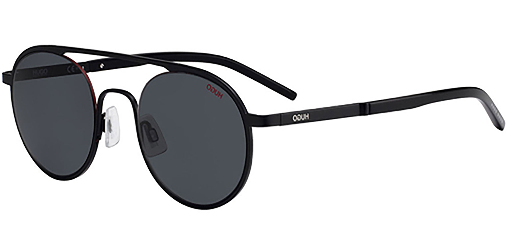 Hugo By Hugo Boss Matte Black Modern Round - Eyedictive