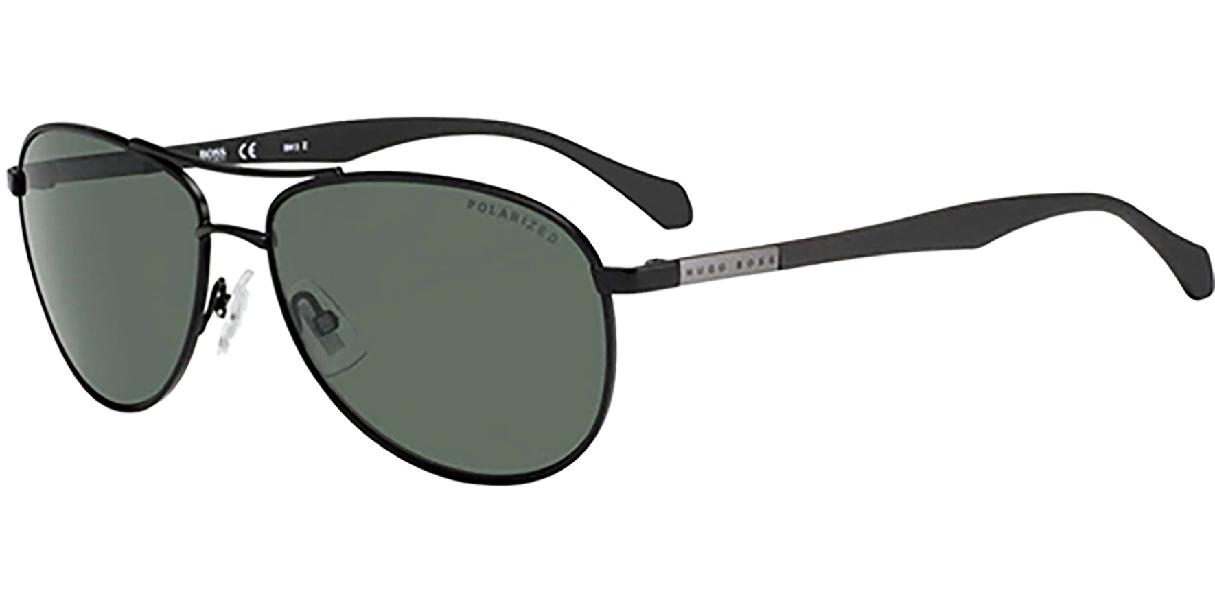 Hugo Boss Polarized Stainless Steel Aviator - Eyedictive