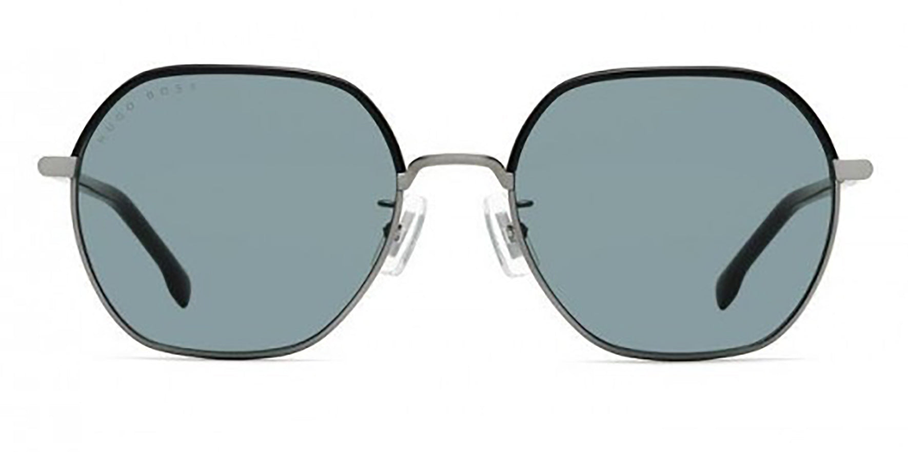 Hugo Boss Geometric Round w/ Titanium Temples - Eyedictive