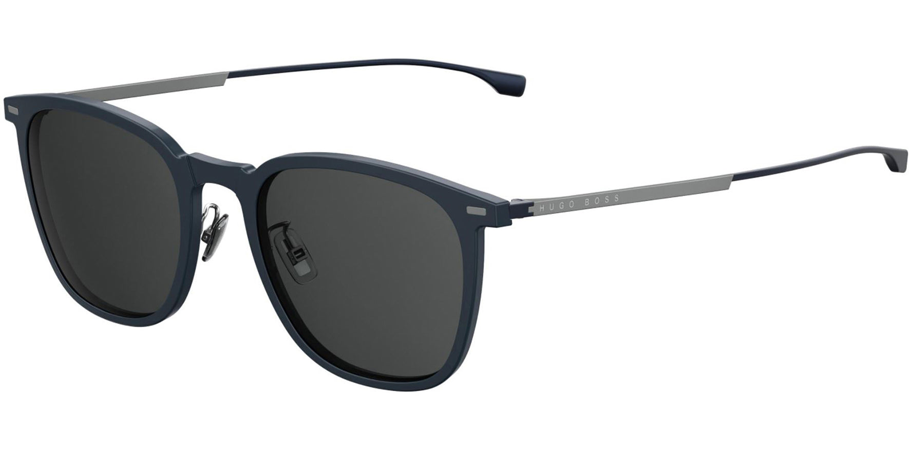 Hugo Boss Blue Soft Square w/ Titanium Temples - Eyedictive