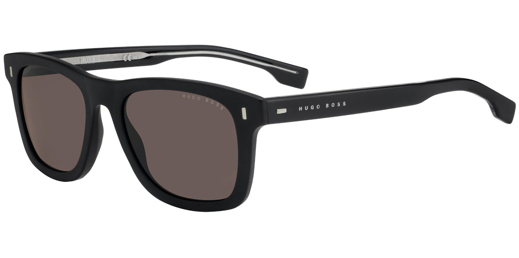 Hugo Boss Matte Black Soft Square Classic - Eyedictive