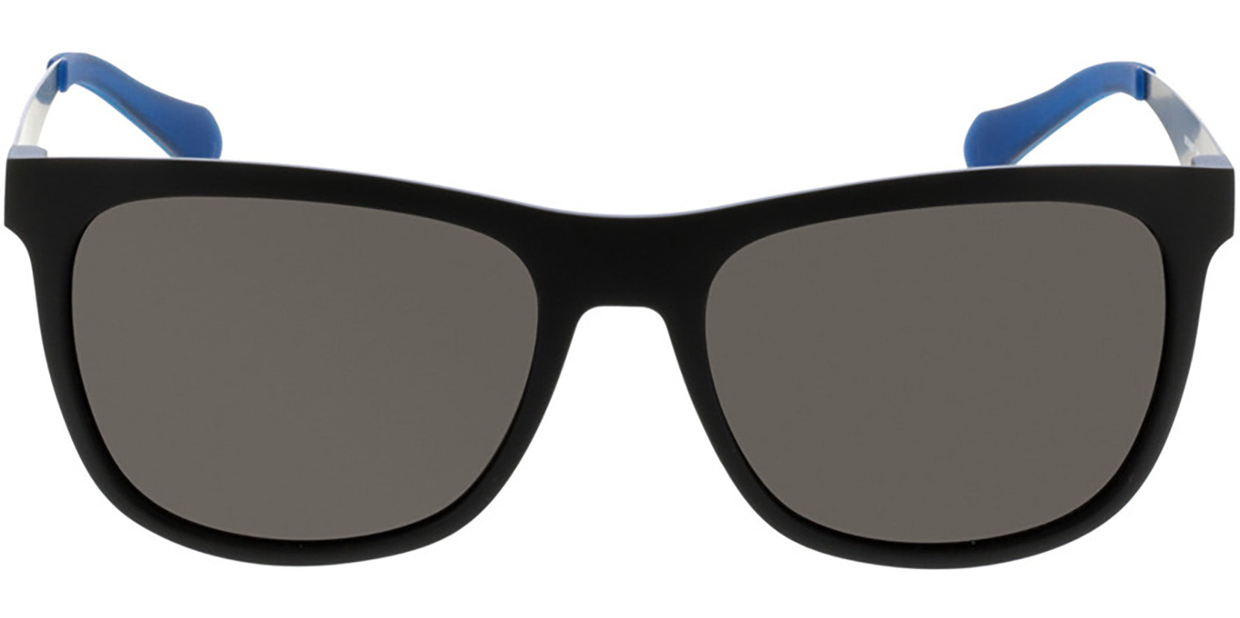 Hugo Boss Matte Black/Blue Soft Square - Eyedictive