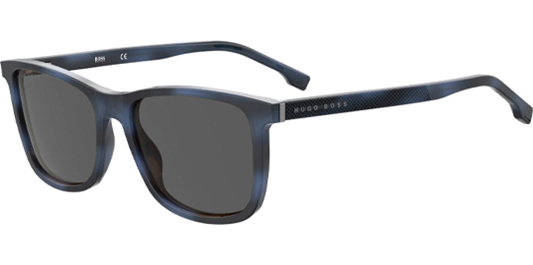 Hugo Boss Polarized Blue Havana Square - Eyedictive