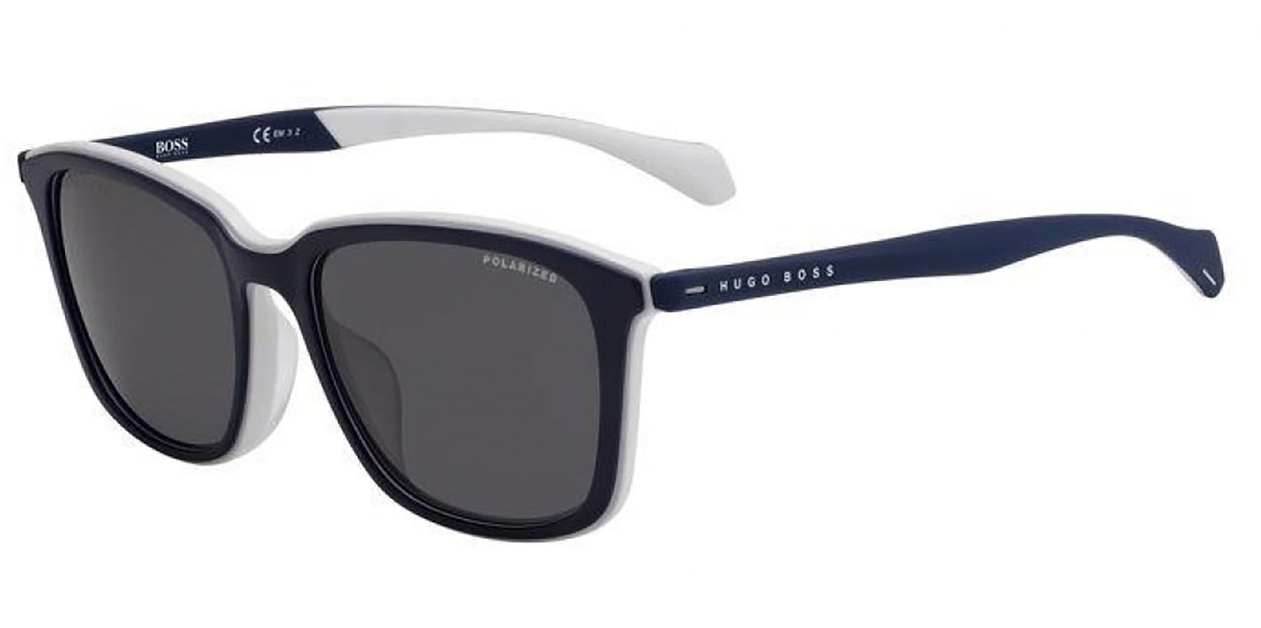 Hugo Boss Polarized Low Bridge Fit Square Sport - Eyedictive