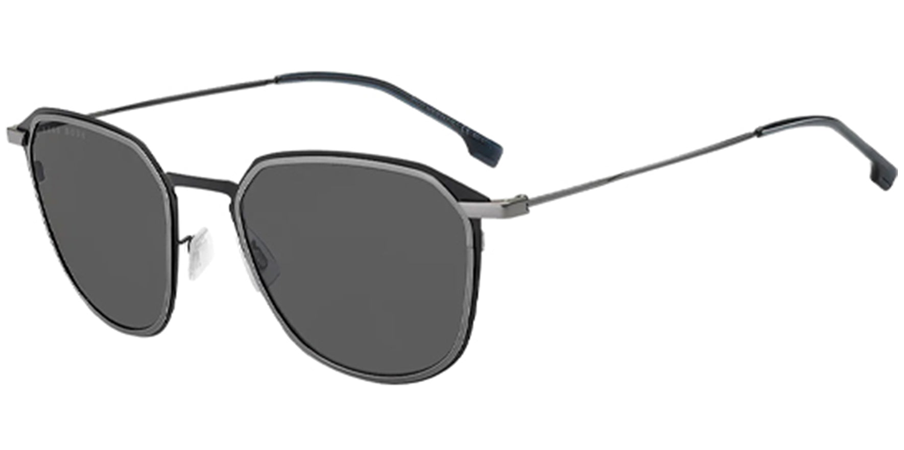 Hugo Boss Titanium Slim Geometric Square - Eyedictive