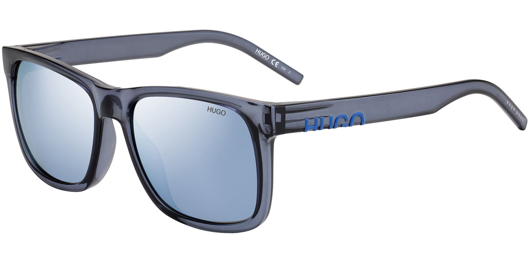 HUGO By Hugo Boss Blue Square Sport w/ Mirror Lens - Eyedictive