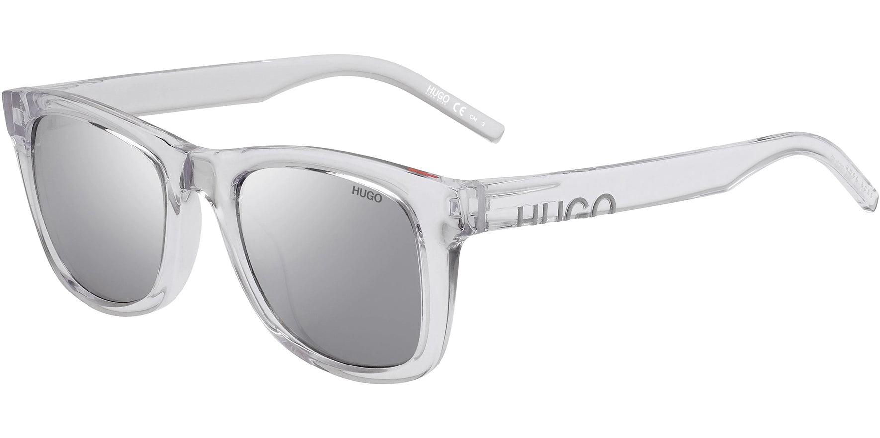 Hugo By Hugo Boss Crystal Soft Square w/ Mirror Lens - Eyedictive