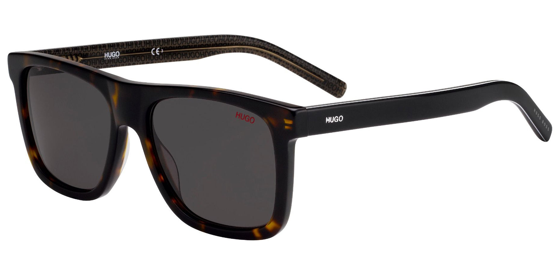 Hugo By Hugo Boss Dark Havana Modern Soft Square - Eyedictive