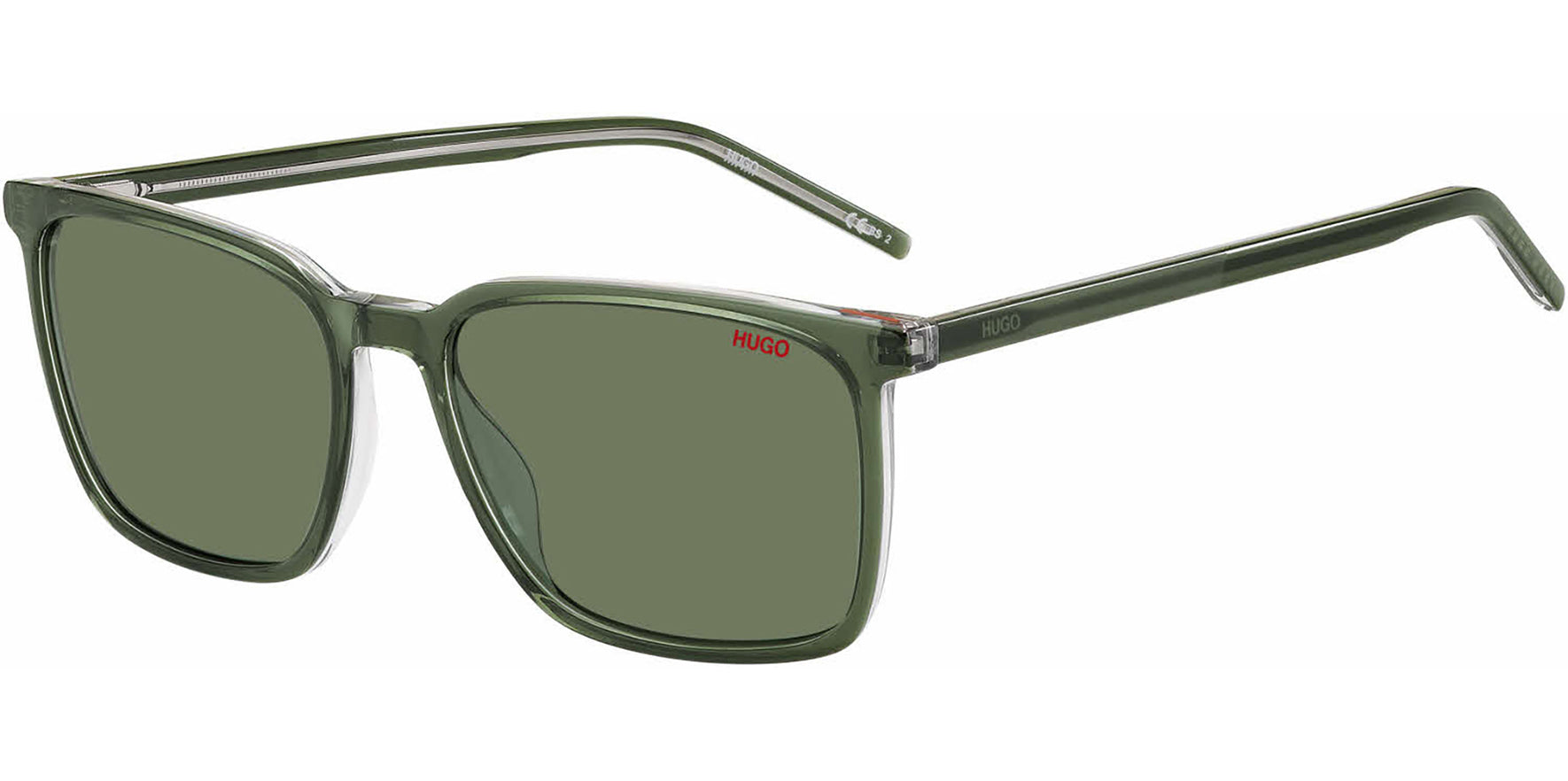 Hugo by Hugo Boss Green Crystal Square - Eyedictive