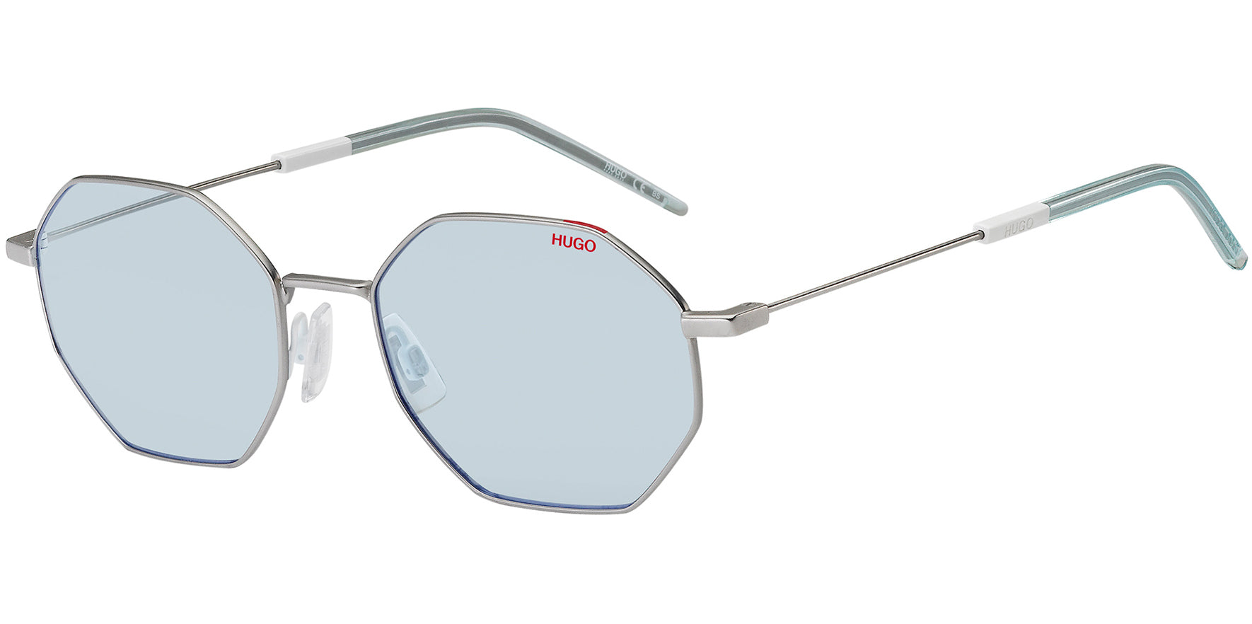 HUGO By Hugo Boss Matte Ruthenium Geometric - Eyedictive