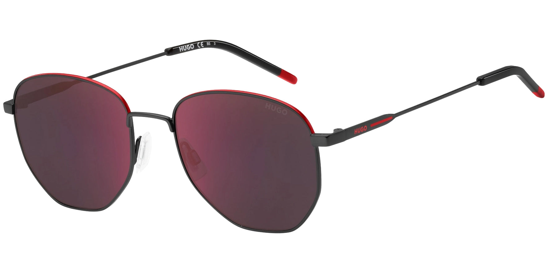 HUGO by Hugo Boss Modern Geometric Aviator - Eyedictive