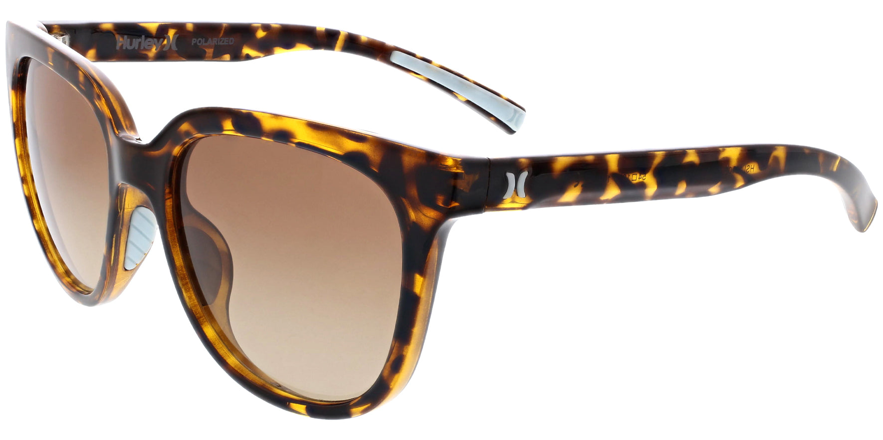 Hurley Polarized Amber Tortoise Soft Square - Eyedictive