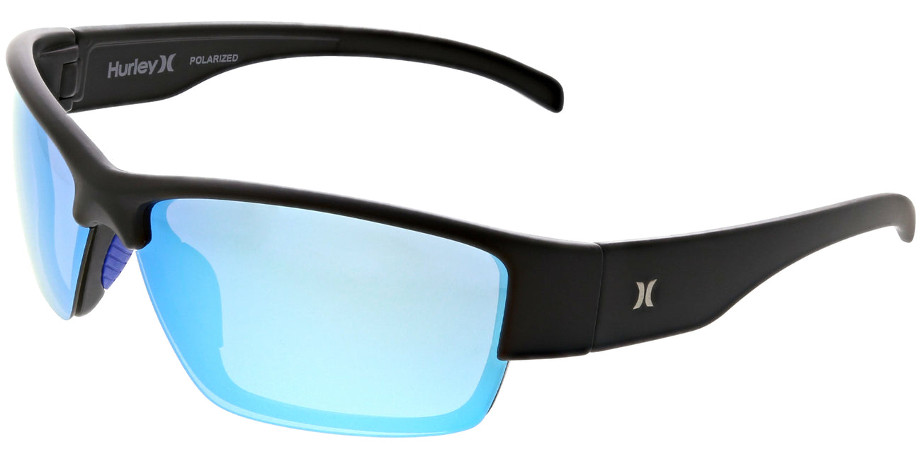 Men's Hurley Polarized Rectangle Sport Wrap