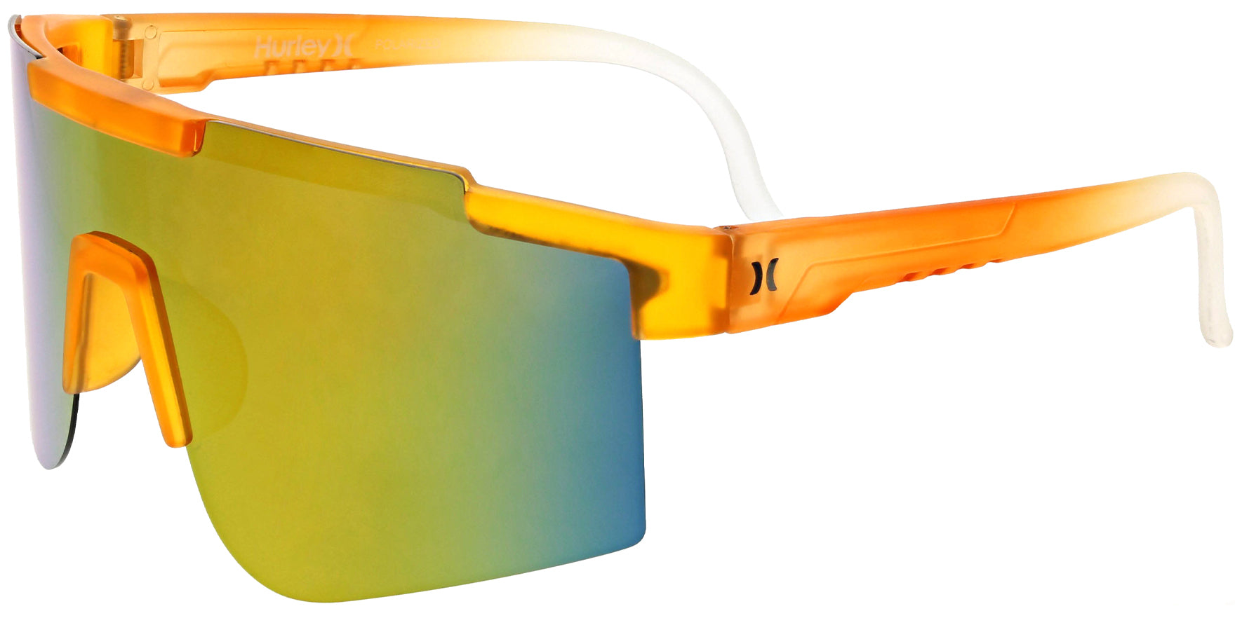 Hurley Polarized Semi-Rimless Shield - Eyedictive