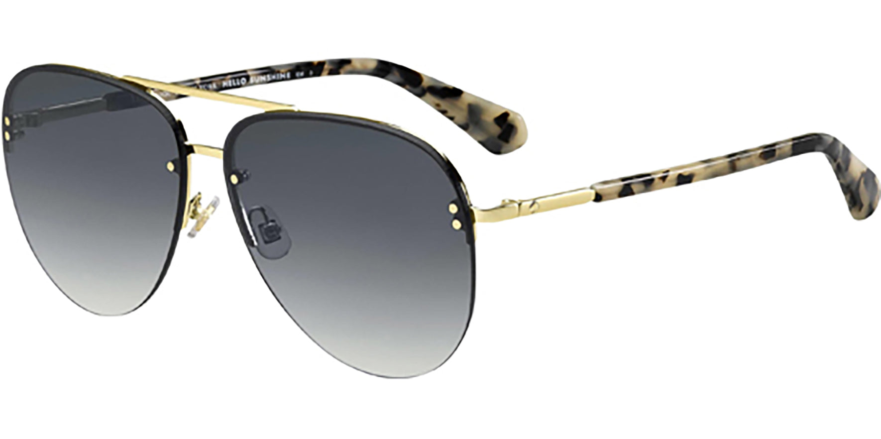 Kate Spade Jakayla Semi-Rimless Aviator - Eyedictive