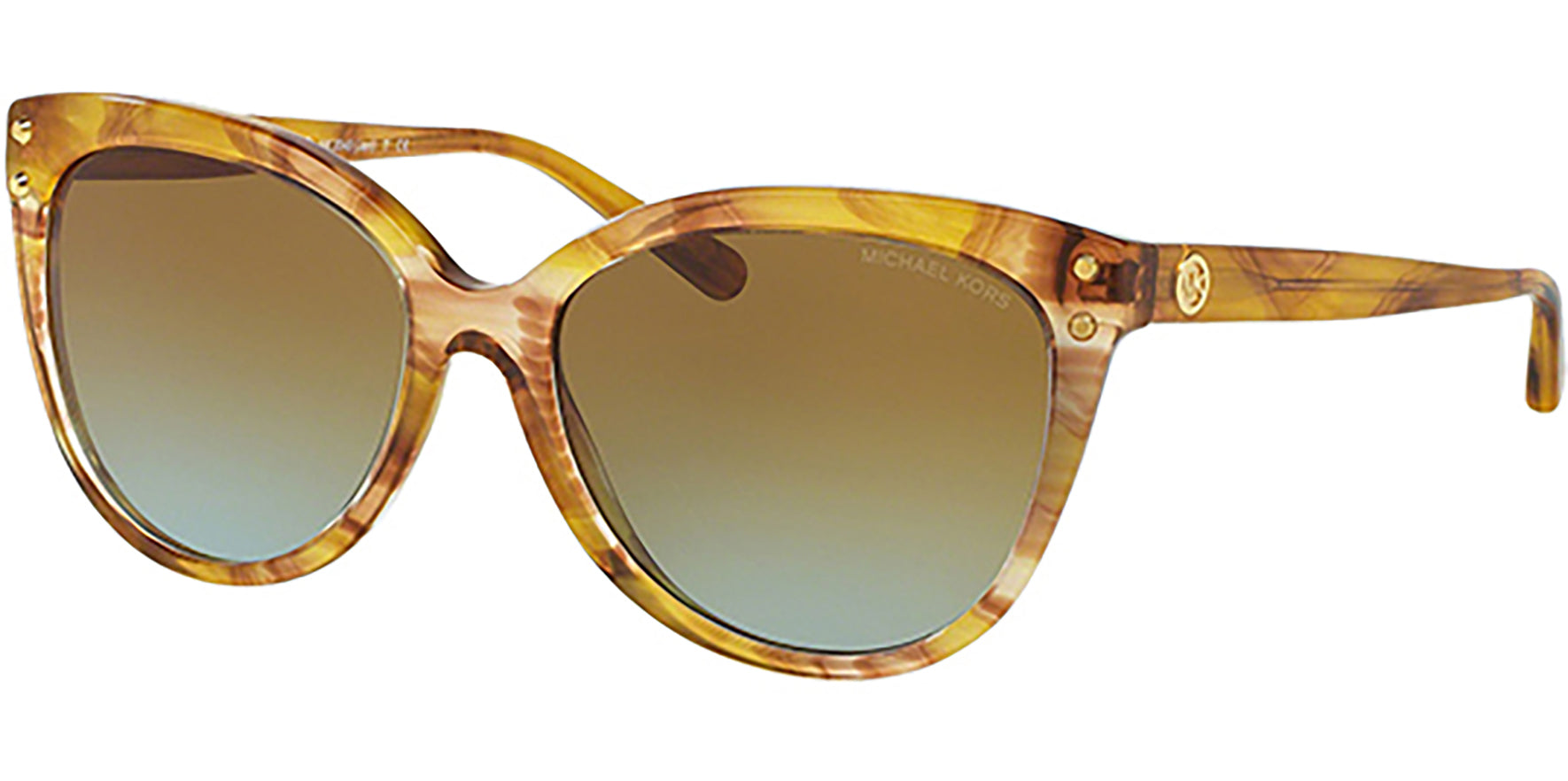 Michael Kors Jan Marbled Cat-Eye w/ Gradient Lens - Eyedictive