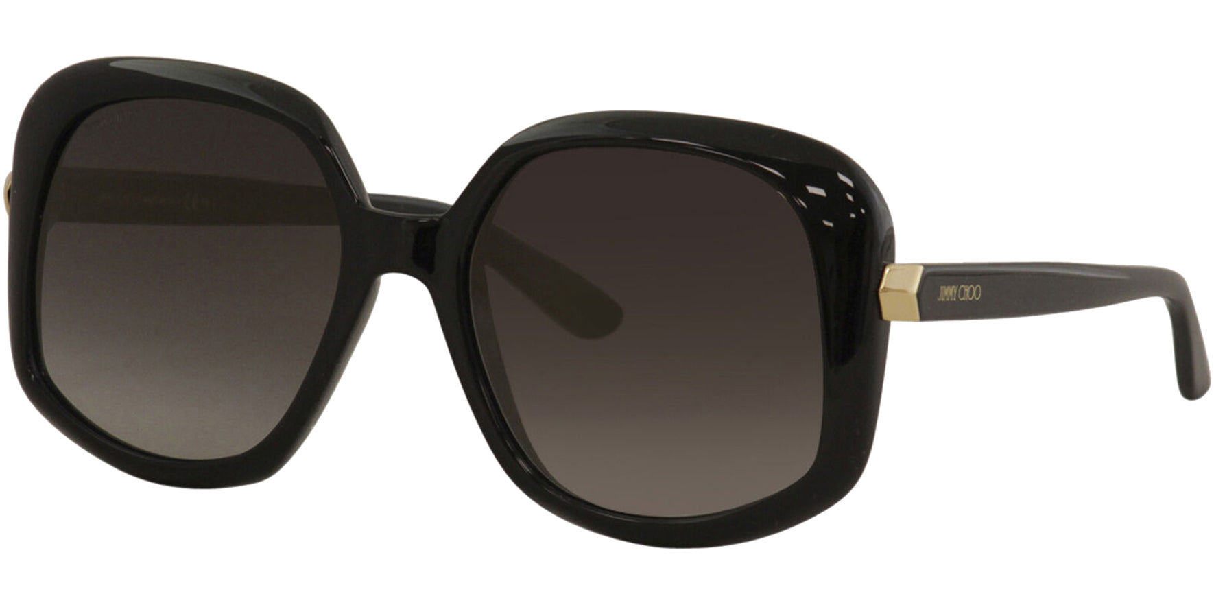 Jimmy Choo Amada Black Butterfly w/ Gradient Lens - Eyedictive