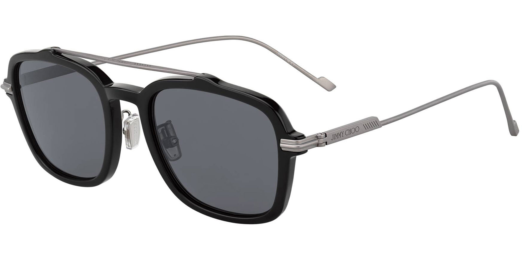 Jimmy Choo Kevin Modern Pilot w/ Titanium Temples - Eyedictive