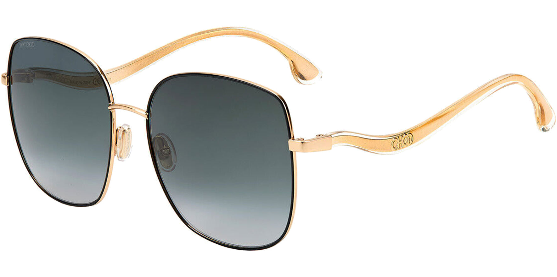 Jimmy Choo Mamie Oversized Square w/ Gradient Lens - Eyedictive