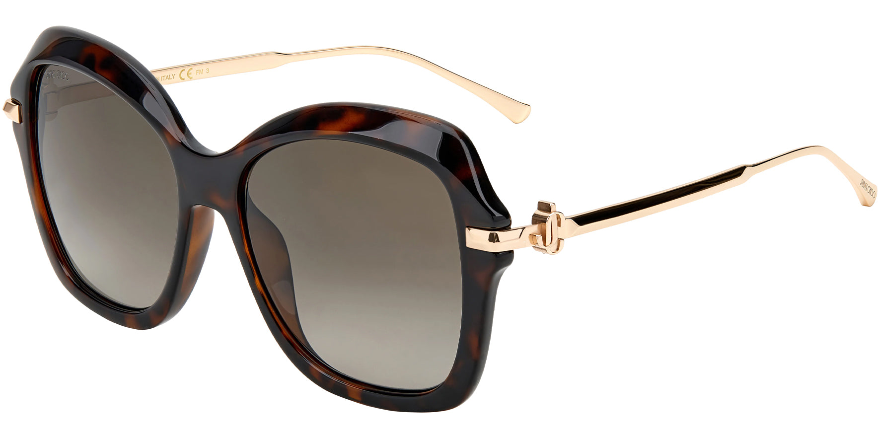 Jimmy Choo Tessy Oversize Butterfly w/ Gradient Lens - Eyedictive