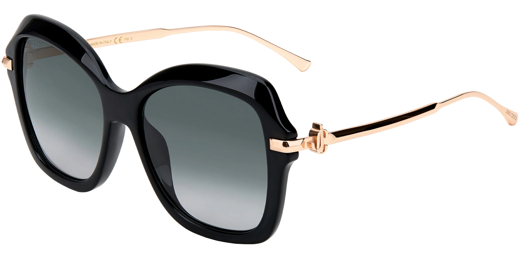 Jimmy Choo Tessy Oversize Butterfly w/ Gradient Lens - Eyedictive