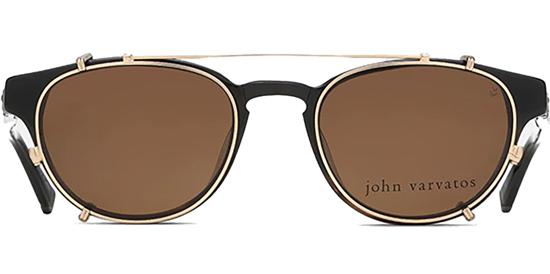 John Varvatos Essex Optical w/ Clip-On Shades - Eyedictive